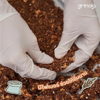 Grinola Duo Pack กราโนล่า Ancient Grains ช็อกโกกริน เบอร์รี่ไบรท์ อบกรอบ Gluten-Free 200g