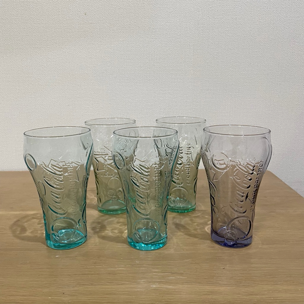 Coca-Cola glasses แก้วของสะสม limited