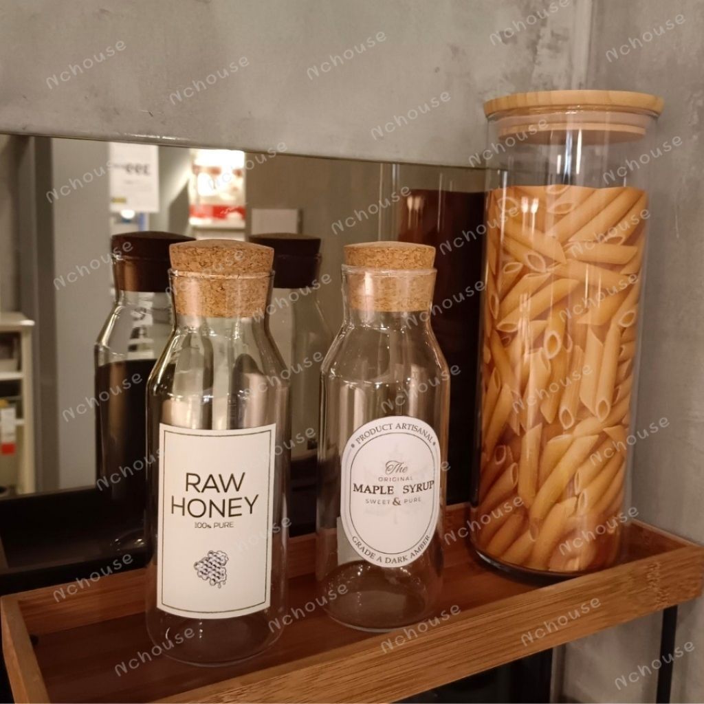 Ikea อิเกีย ขวดน้ำ มีจุกล็อก ปิดสนิท Bottle with stopper รูปที่ 8