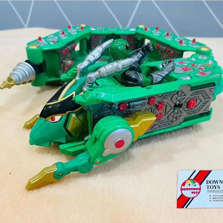 Dragonforce Tank Zord DX Hurricanger rare item สินค้าหายาก Power Rangers Ninja Storm เฮอริเคนเจอร์