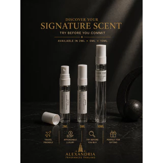 Alexandria Fragrances: Creed inspired หลอดแบ่ง/แบ่งขายนํ้าหอมแท้ Samples 2-10ml หลายๆกลิ่นที่ขายดีที่สุดในไทย