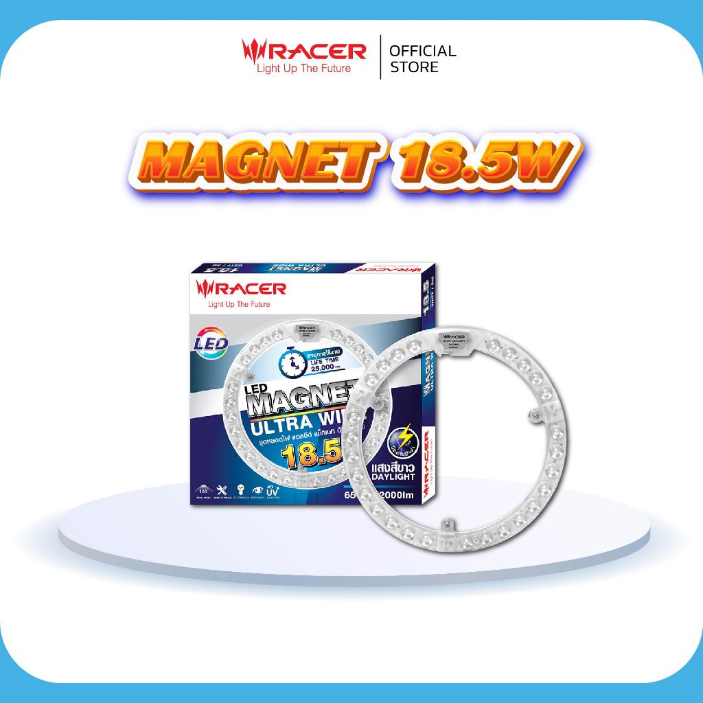 Racer หลอดไฟ แอลอีดี แม็กเน็ต หลอดไฟแม่เหล็ก ขนาด 18.5 วัตต์ แสงขาว