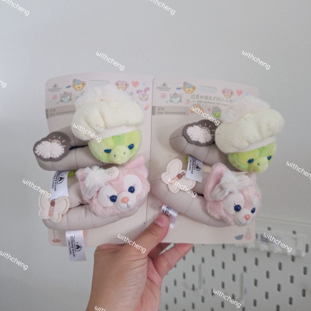 พร้อมส่ง ✅️ กิ๊บติดผม Duffy Friends Disney Shanghai ลาย LinaBell & Olu Mel น่ารักสุดละมุน