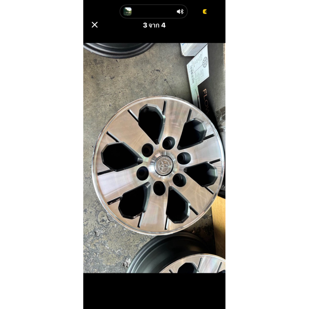 ล้อแม็ก Toyota Ventury ขอบ15 6รู139 ราคาต่อวง