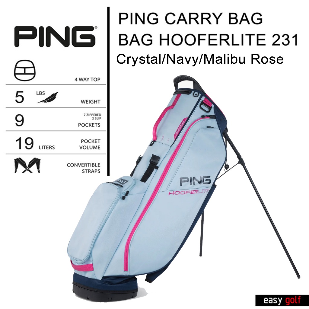 PING CARRY BAG HOOFERLITE 231 PING CARRY BAG  ถุงกอล์ฟ
