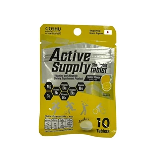 GOSHU Active Supply Tablet เม็ดเคี้ยวเกลือแร่ส่งตรงจากญี่ปุ่น