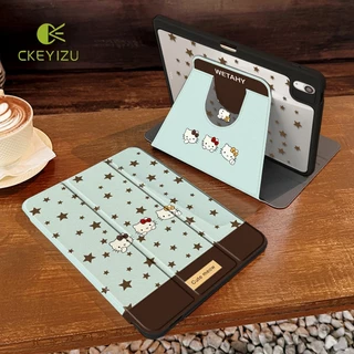 CKYZ เคสไอแพด ปรับองศาได้360องศา Air8 Air7 gen11 gen10 Kitty gen7/8/9 10.2 Air4 Air5 10.9 Pro11 Air6