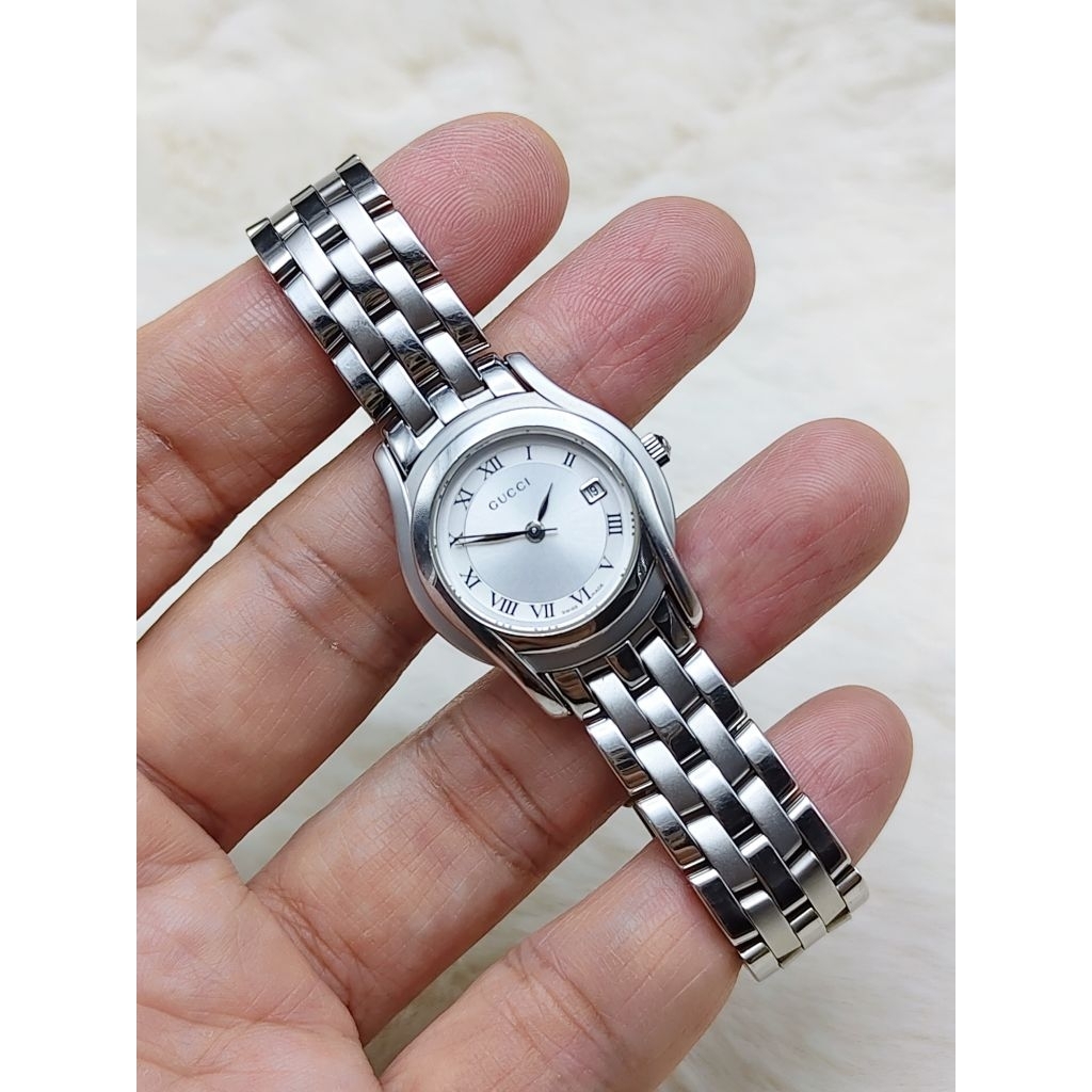 นาฬิกา GUCCI 5500L ladysize 🇮🇹💚❤💯
