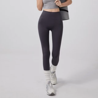 GymHub กางเกงโยคะ ผู้หญิง เอวสูง กระชับสัดส่วน เนื้อผ้า Naked ใส่สบาย ไม่ร้อน เหมาะสำหรับเล่นโยคะ พิลาทิส วิ่ง เทรนนิ่ง