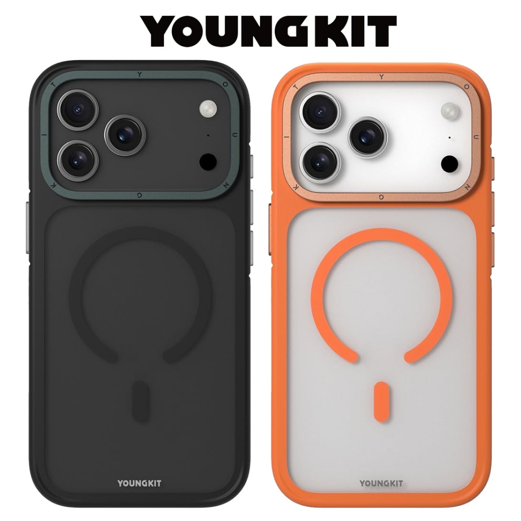 YOUNGKIT เคสไอโฟน iPhone 17 Pro / 17 Pro Max / 17ProMax เคสแม่เหล็ก เคสกันกระแทก ผิวด้านลดรอยนิ้วมือ Magnetic Case