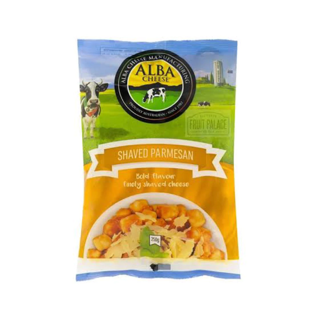Alba Shaved Parmesan 500g - พามาซานชีสขูด 500กรัม
