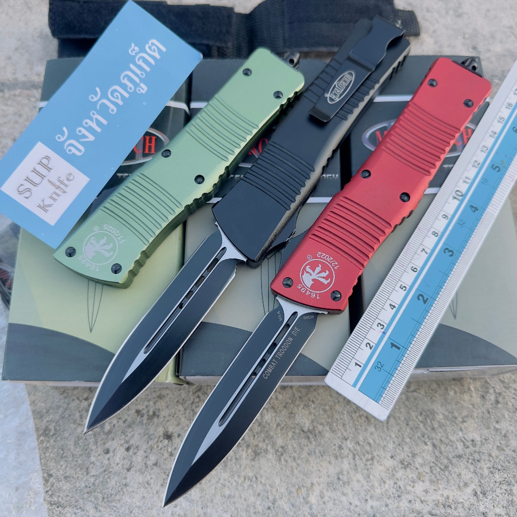 เครื่องมืออเนกประสงค์ เดินป่า ตั้งแคมป์ กิจกรรมกลางแจ้ง Microtech ไมโครเทคโนโลยี รุ่นที่2