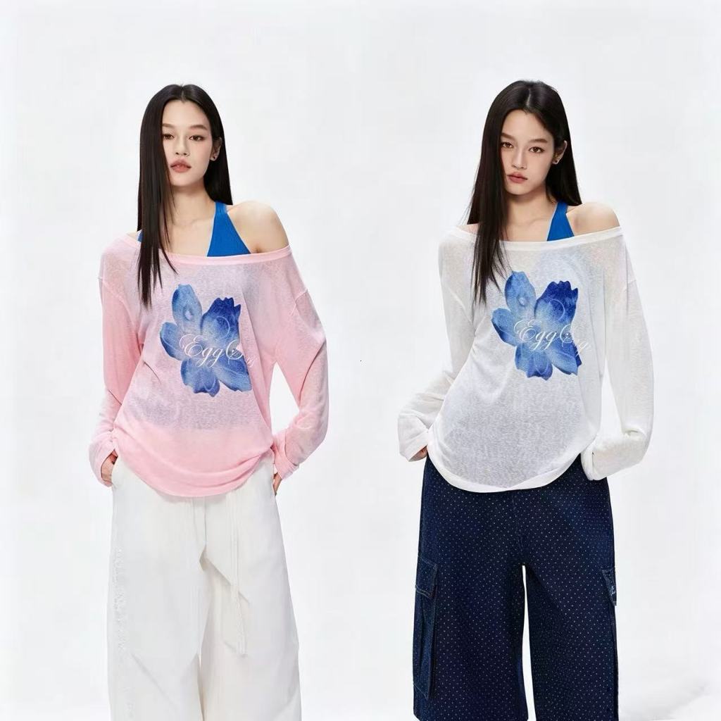 COD✅|เสื้อคลุมแขนยาวผู้หญิง|ทรงหลวม|โปร่งใส/โปร่งบาง|สีพาสเทล|สไตล์เกาหลี|ผ้าตาข่าย/โปร่งบาง|ระบายอากาศดี