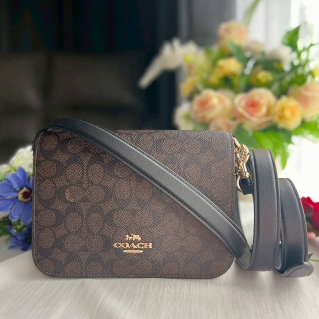 AD🎀 (สด-ผ่อน) CZ770 Quinn Bag In Signature Canvas มี 2 สาย สายถอดออกได้