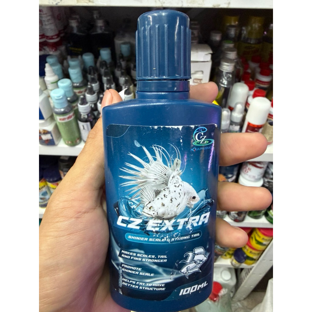 CZ Extra สำหรับปลาบอลลูนและปลาสวยงามทุกชนิด 100ml