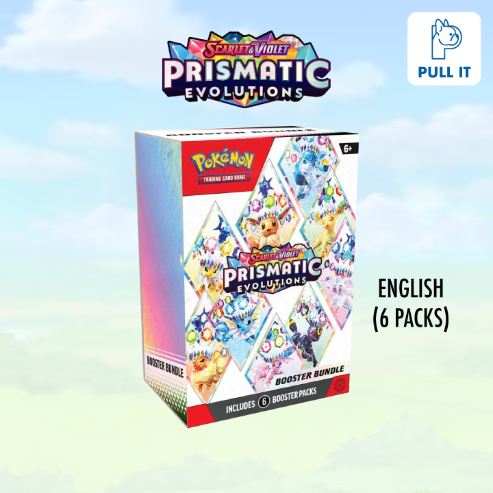 [กล่องซีลของแท้100%][EN Ver.] Prismatic Evolutions Booster Bundle - Pokemon Card Game Scarlet & Violet
