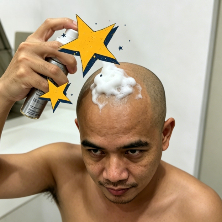 ROGAlN ชุดดูแลผม 5% Foam and Soltution【ได้ผล 100%】-แชมพูทั้งแบบโฟมและแบบน้ำ-ทำให้คุณมั่นใจมากขึ้น