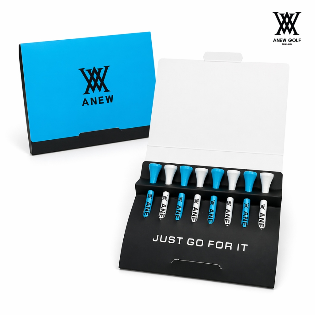 ANEW GOLF Tee WOOD TEE SET สีมิ้น