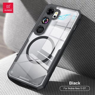 XUNDD เคส สำหรับ Nubia V80 V70 Max Air Neo2 Neo3 GT Case Nubia Neo 5 Pro GT เคส โทรศัพท์กันกระแทก แผงด้านหลังโปร่งใส