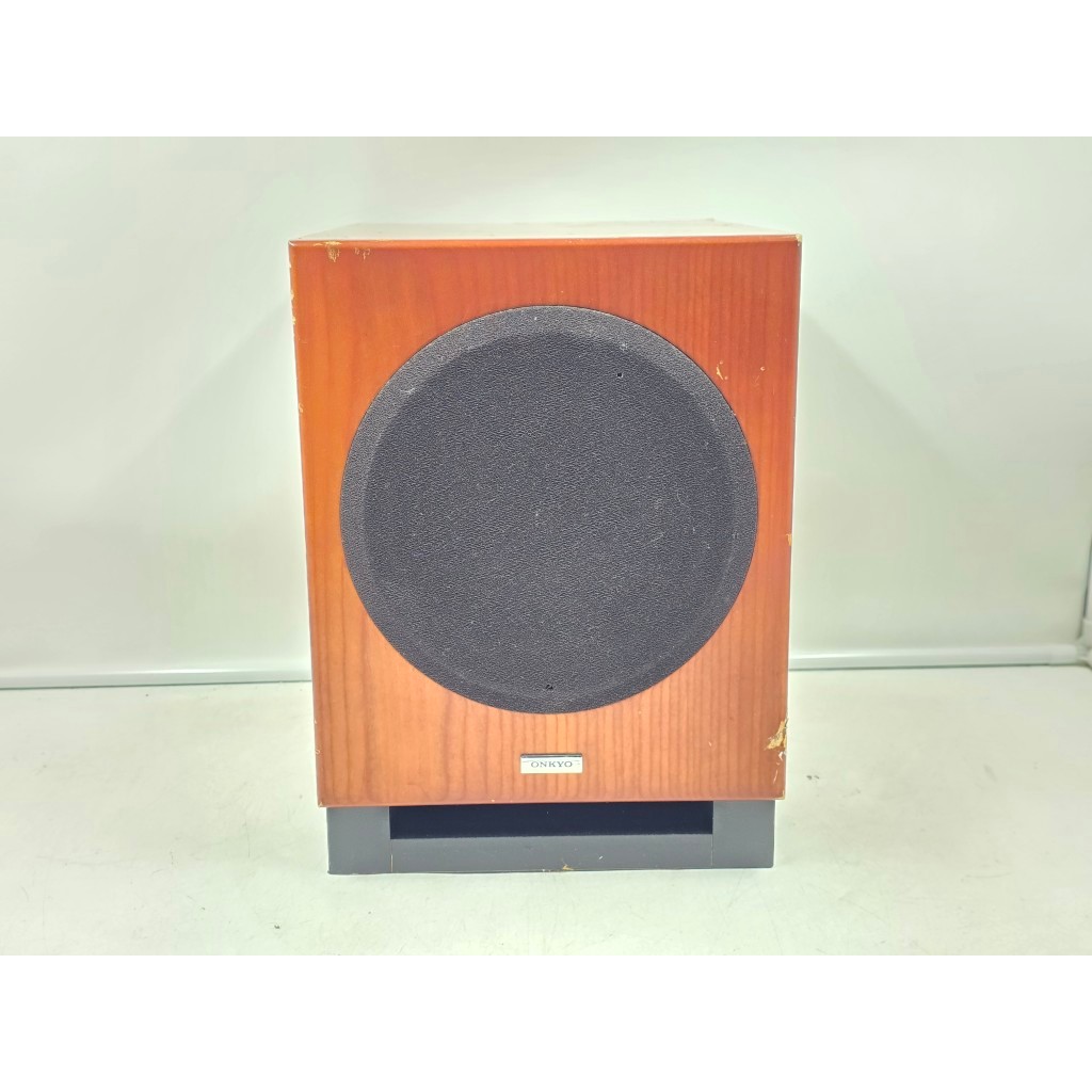 BJ6 ลำโพงญี่ปุ่นมือสอง SUBWOOFER 1 ลูก (455) ONKYO SWA-V30HDX 70W 3 โอห์ม Woofer 5.5 นิ้ว Size ตู้ 2