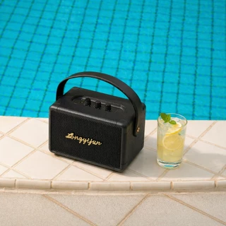 【ของแท้ 100%】(ปรับเบส-แหลมได้) ลำโพง บลูทูธ รุ่น M4 เสียงดีมาก เบสหนัก 55W ลำโพงบลูทูธ เบสแน่น ดีไซส์สวย Bluetooth speak