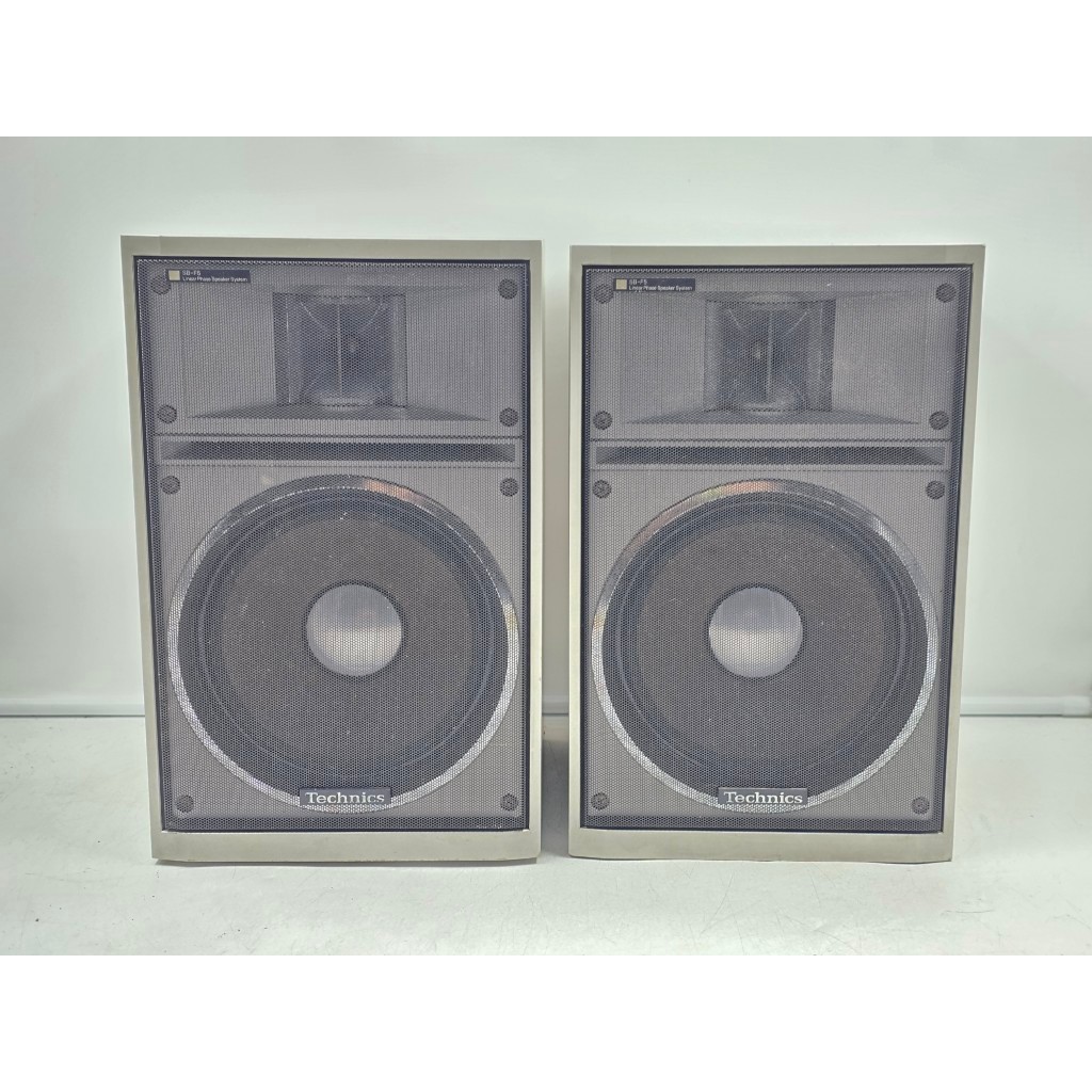 BJ10 ลำโพงญี่ปุ่นมือสอง 1 คู่ (017) TECHNICS SB-F5 35-70W 8 โอห์ม Woofer 5.5 นิ้ว Size ตู้ 20x20x31.