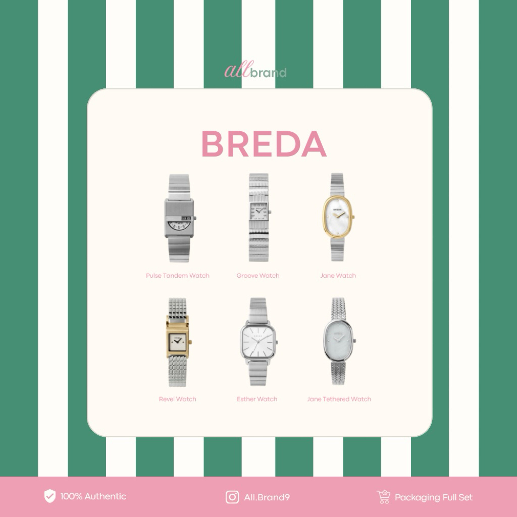 🍒 1 FREE 1 🍋 BREDA WATCH รวมทุกคอลเลคชั่น
