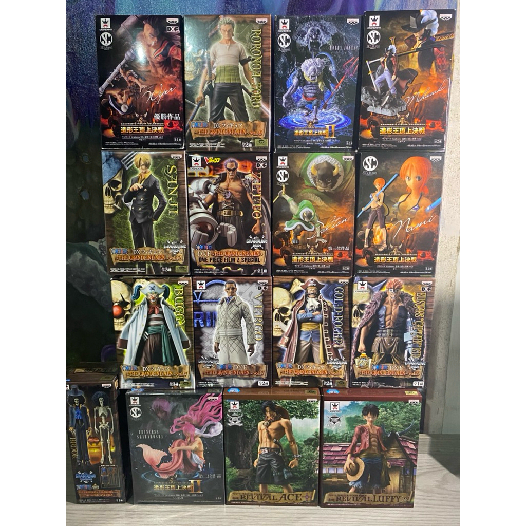 โมเดล ฟิกเกอร์ วันพีช Banpresto SC DXF MSP OnePiece Collection ลิขสิทธิ์ แท้ lot. Jp 🇯🇵 (โปรดอ่านรายละเอียด)
