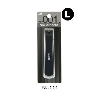 New! กรรไกรตัดเล็บ KAI Nail Clippers Type Black&White - 001 แบบใบมีดตรง น้ําหนักเบา ไม่กระเด็น อุปกรณ์ตัดเล็บ จากญี่ปุ่น