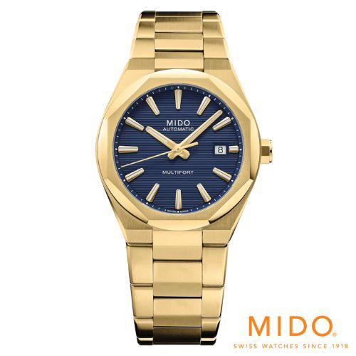 Mido รุ่น Multifort 8 One Crown นาฬิกาสำหรับผู้ชาย รหัสรุ่น M055.507.33.041.00 BLUE MEN WATCH