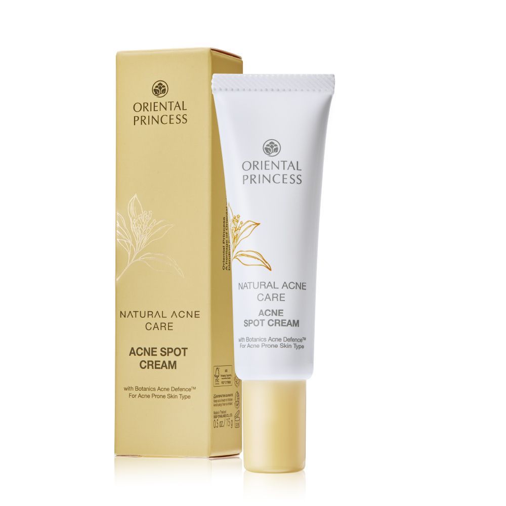 Oriental Princess ครีมแต้มสิว Natural Acne Care Acne Spot Cream 15 g โอเรียนทอล ออเรลทอน
