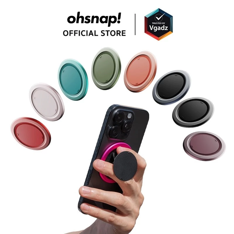 ohsnap! แหวนติดหลังมือถือ รุ่น SNAP GRIP 5.0