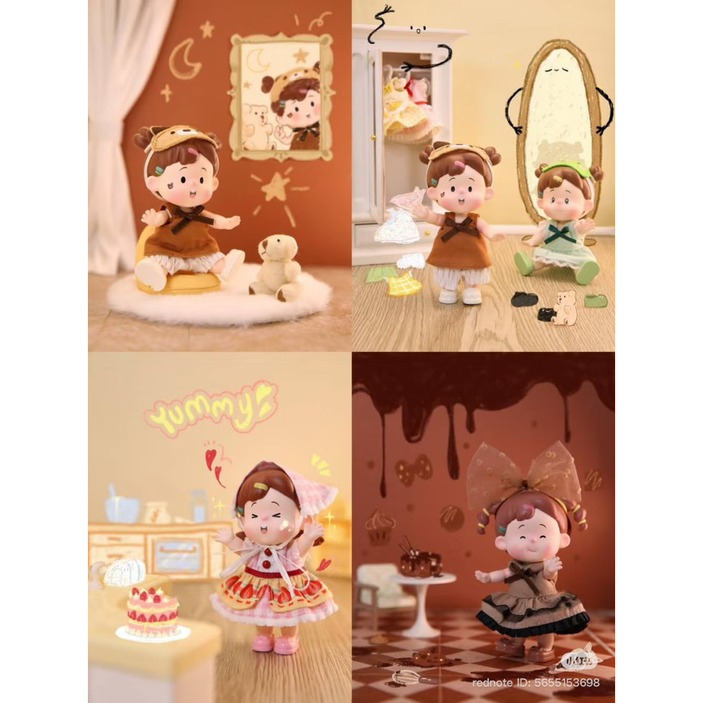 (ย269)โมเดล : Hanamaki A Versatile BJD Series Blind Box
