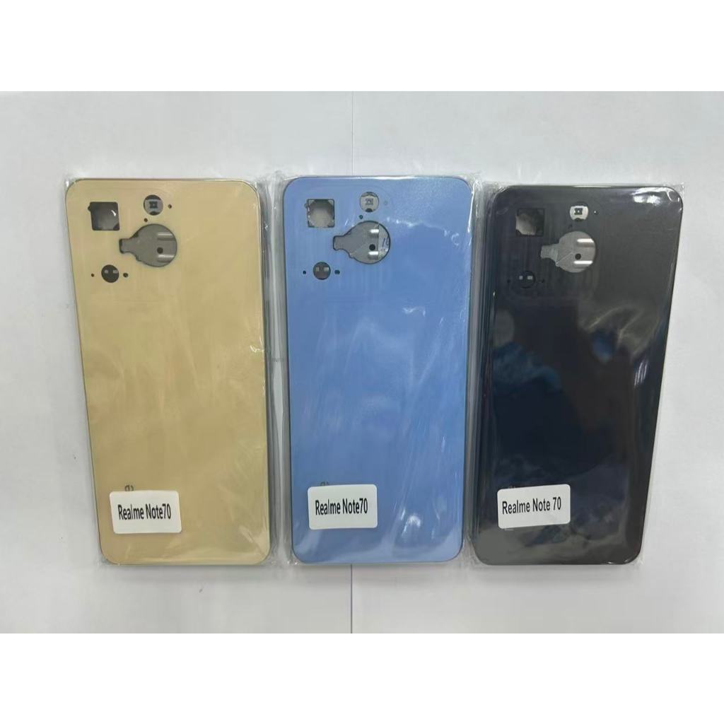 สําหรับ บอดี้ Realme note 70/realme note 70t (ฝาหลัง+ เคสกลาง)Body อะไหล่บอดี้ Realme note 70/realme