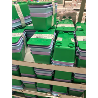 กล่องพร้อมฝาปิด IKEA GLIS ขนาด 17*10 ซม