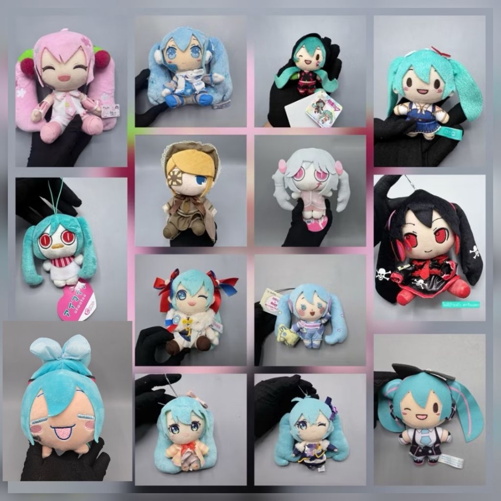 (พร้อมส่ง/แท้✅️) ของสะสม อนิเมะ Hatsune Miku Kagamine Rin Plush Senbonzakura Project sekai Vocaloid ตุ๊กตา มิคุ มิกุ rin