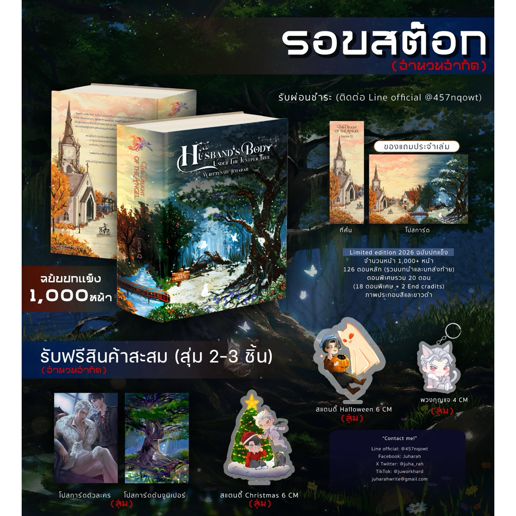 (รอบสต๊อก) นิยาย หลุมศพสามีใต้ต้นจูนิเปอร์