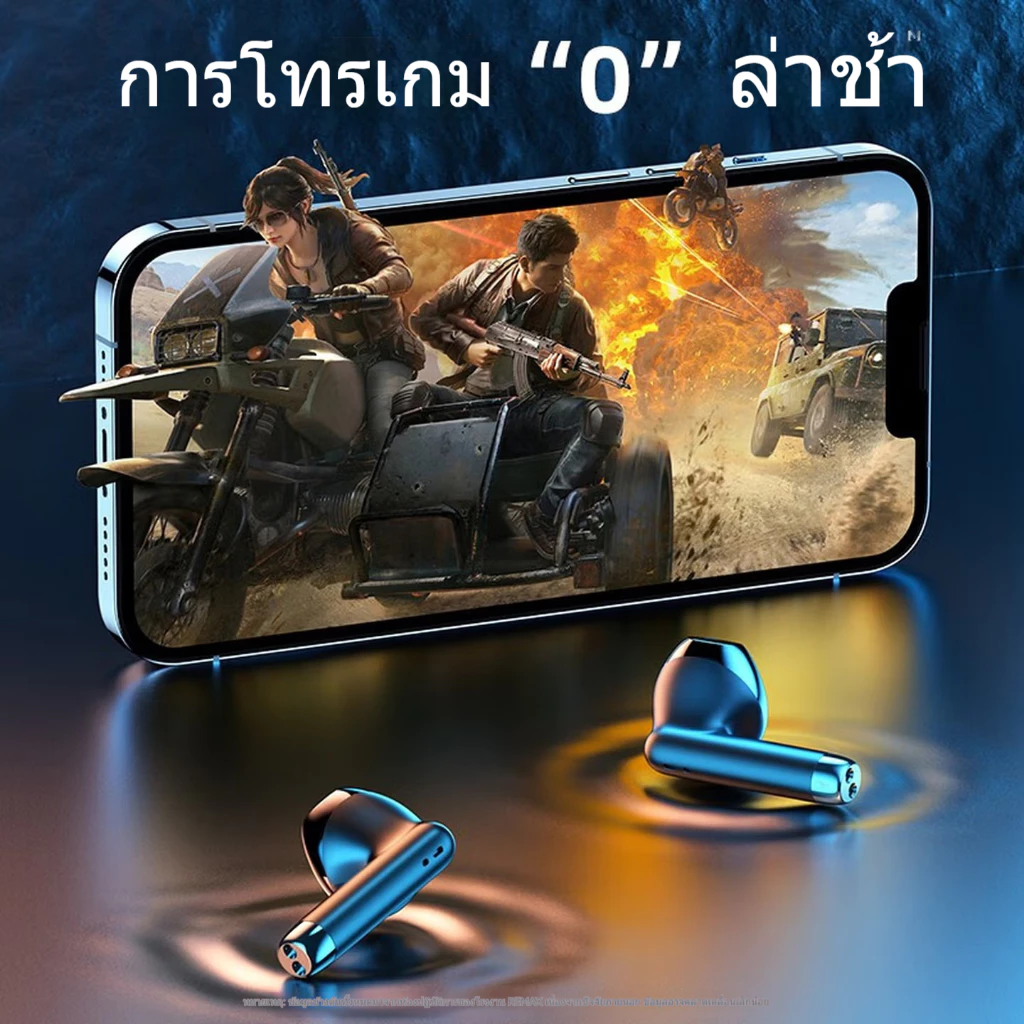 หูฟังบลูทูธไร้สาย Remax TWS-19 Gaming Bluetooth 5.4 thumbnail 4