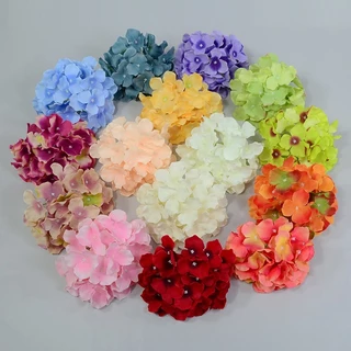 23cm ดอกไม้ประดิษฐ์ไฮเดรนเยีย ตกแต่งงานเฉลิมฉลอง ของตกแต่งบ้าน ใช้ตกแต่งห้องนั่งเล่น หรือวันปีใหม่