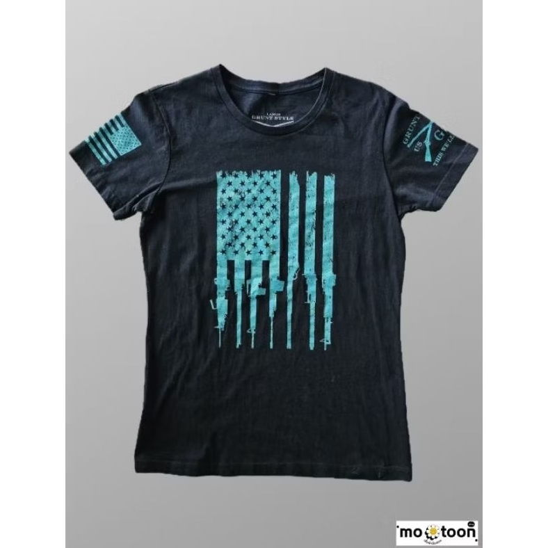 เสื้อยืด Grunt Style ไซส์ L อก 34 (มือสอง)