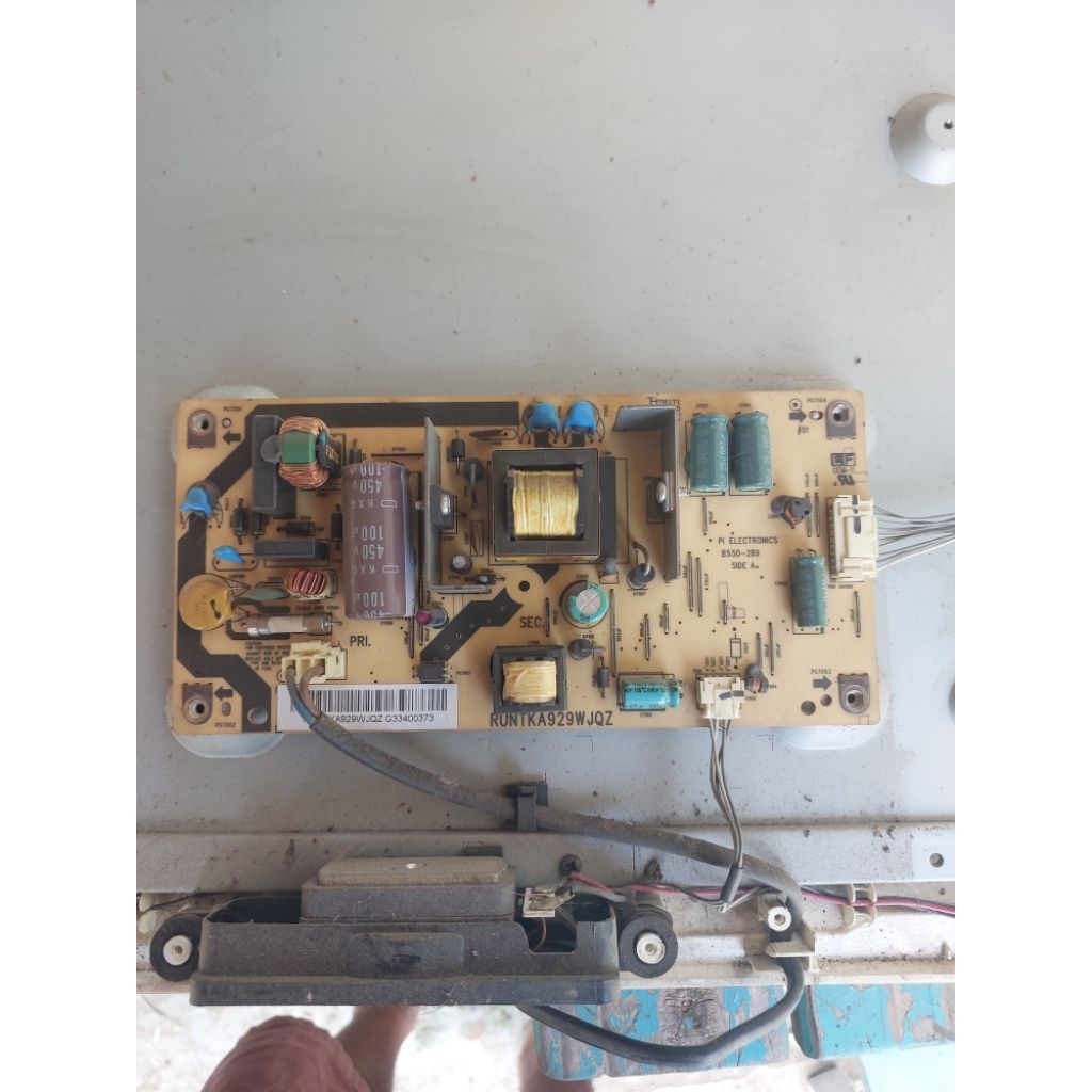 บอร์ด power supply sharp tv tc-32LE240M