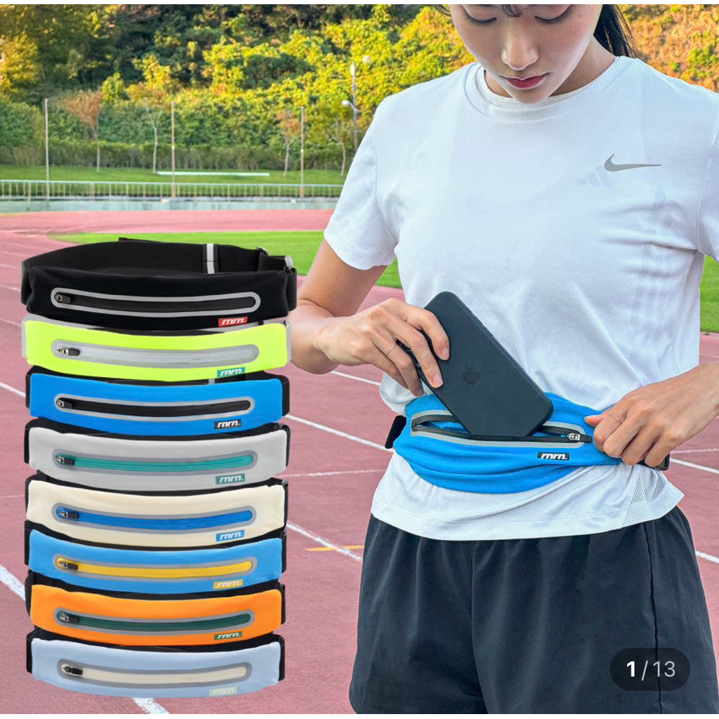 พร้อมส่ง ไม่ต้องรอพรี 💖 RNRN FLIP RUNNING BELT กระเป๋าคาดเอวสำหรับวิ่ง ออกกำลังกาย