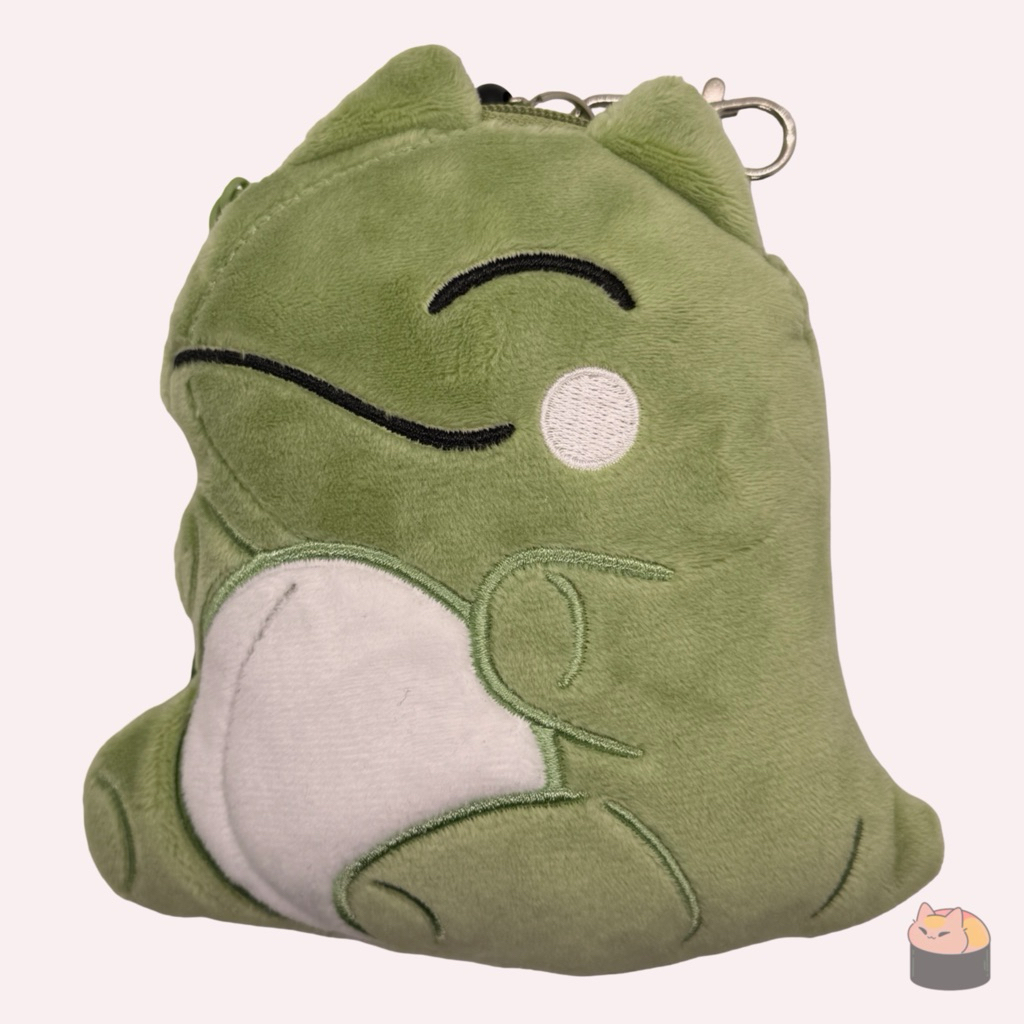 Pokemon Substitute Plush Pass Holder with Pouch Pokemon Center Japanese Authentic