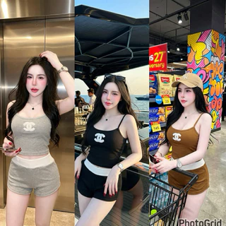 👙พร้อมส่ง👙เซท2ชิ้นน่ารักนะแม๊