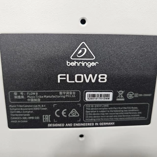 behringer flow 8 แท้100% หัวแจ็คจะเป็นZWEEแท้ พร้อมทำซีน (รับประกัน 1ปี) ออกใบกำกับภาษีได้ครับ