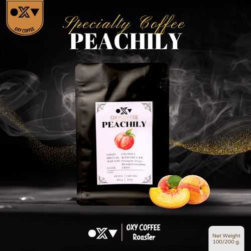 กาแฟคั่วอ่อน Colombia "Peach"