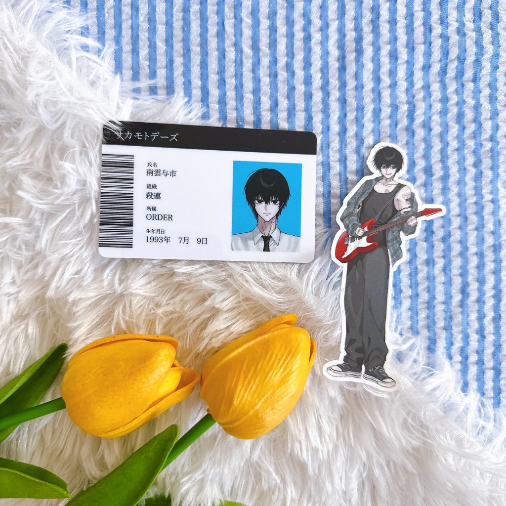 (✅พร้อมส่ง) ID Card & Sticker Nagumo : Sakamoto Days (เซ็ต 2ใบ)