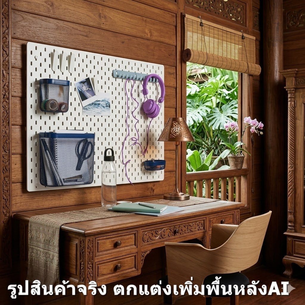 IKEA SKADIS แผ่นแขวนจัดเก็บ 56x56ซม 76x56 ซม.