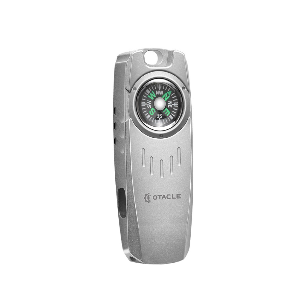 Olight OKNIFE Owhistle 2 Titanium EDC นกหวีดพร้อมเข็มทิศในตัว พวงกุญแจอเนกประสงค์ ของแท้ ใหม่ ✅ ราคา ถูกที่สุด ดีลบีเคเค แกลเลอรีภาพที่ 2