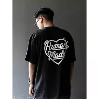 เสื้อยืด Human Made แท้ DUCK GRAPHICTee แขนสั้นขั้นพื้นฐาน เสื้อยืดสไตล์เดียวกันสำหรับคู่รั